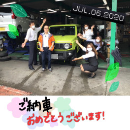 ジムニー！！納車式☆★☆